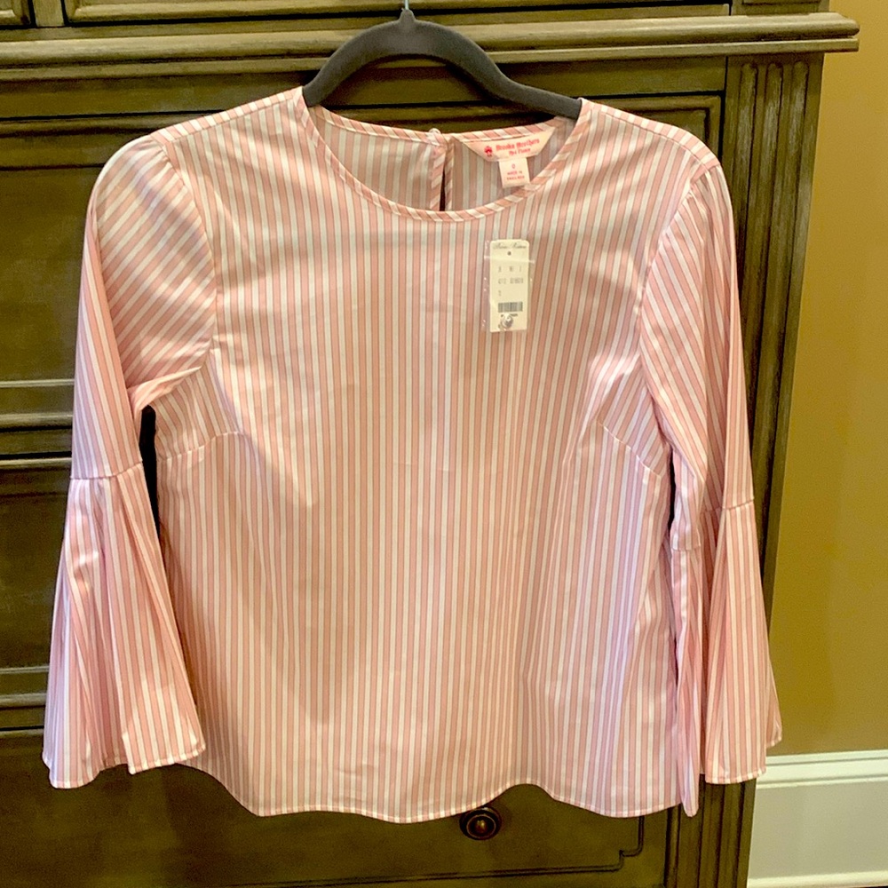 Brooks brothers blouse with bell sleeves size 0